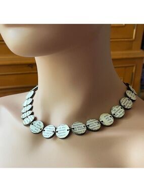 🔥🔥FREE🔥🔥Clever Made-From-Books Reversible Necklace
